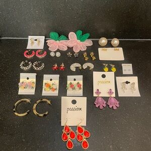 20 pieces Fashion Earrings Set